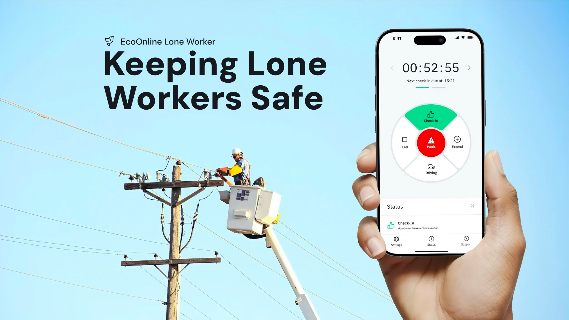 EcoOnline Lone Worker — keeping lone workers safe